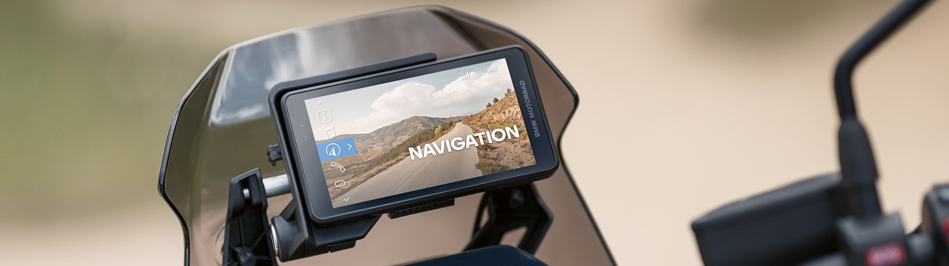 パーツ BMW Motorrad CONNECTEDRIDE NAVIGATOR BMW Motorrad presents the ConnectedRide Navigator.