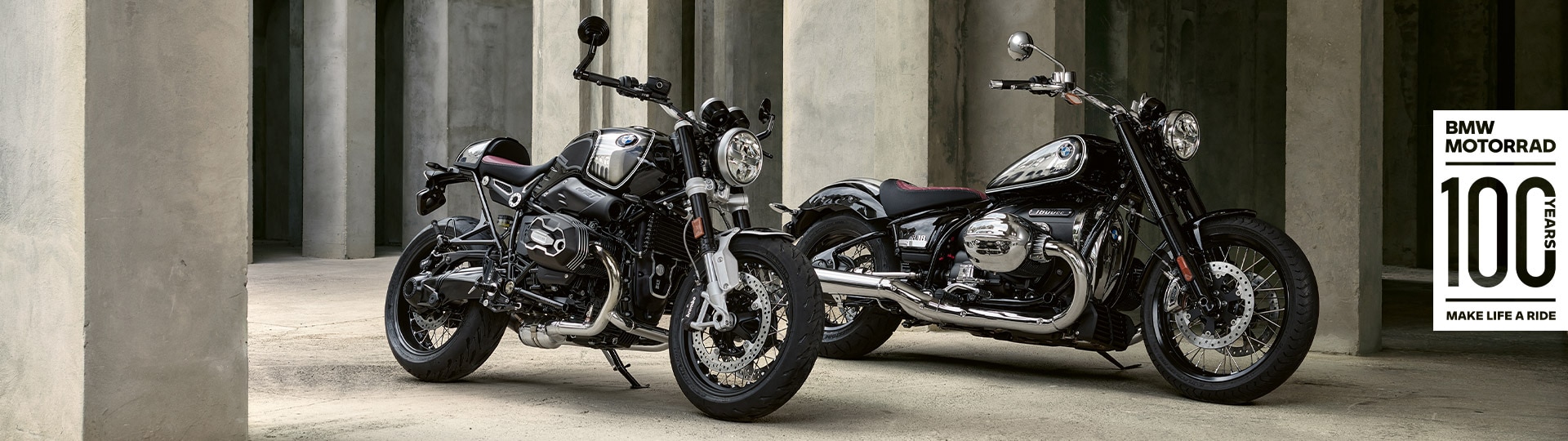 R 18 100 Years + R nineT 100 Years | BMW Motorrad