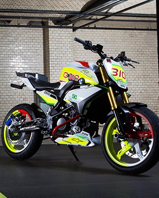 The BMW Concept Stunt G 310.