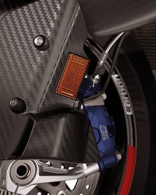 The M Brake Ducts of the M 1000 RR from BMW Motorrad