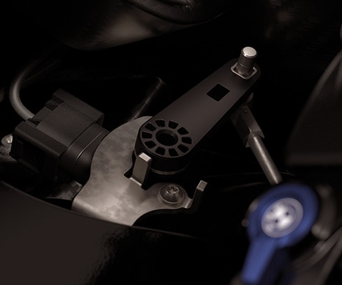 The steering angle sensor of the M 1000 RR