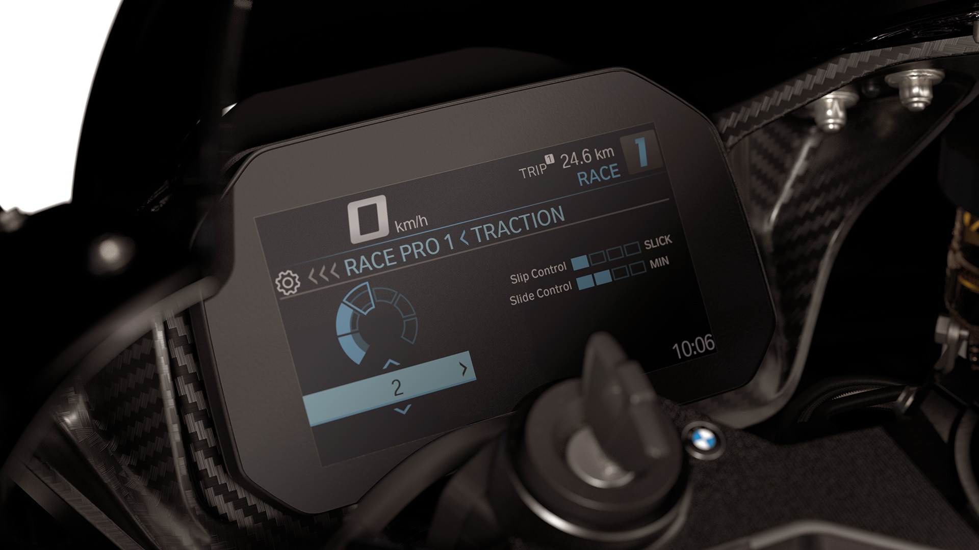 Slip-Slide Control of the M 1000 RR