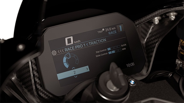 Slip-Slide Control of the M 1000 RR