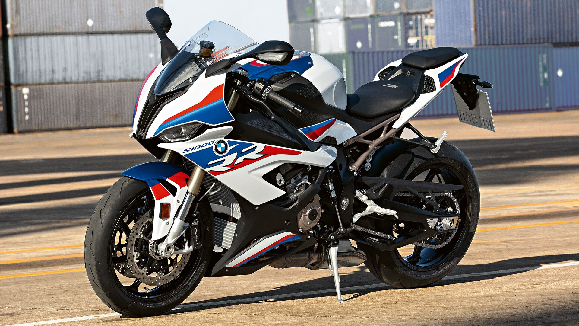 Rear of the new BMW RR